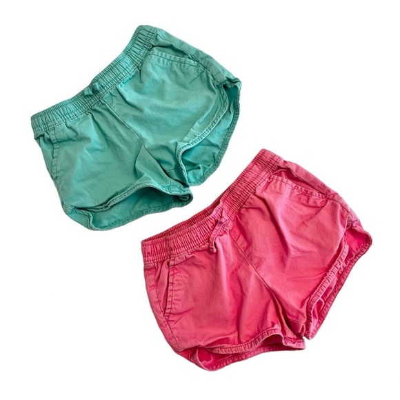 Jumping Beans Teal and Pink Kids Shorts BUNDLE - Girls Size 5T - Picture 1 of 5